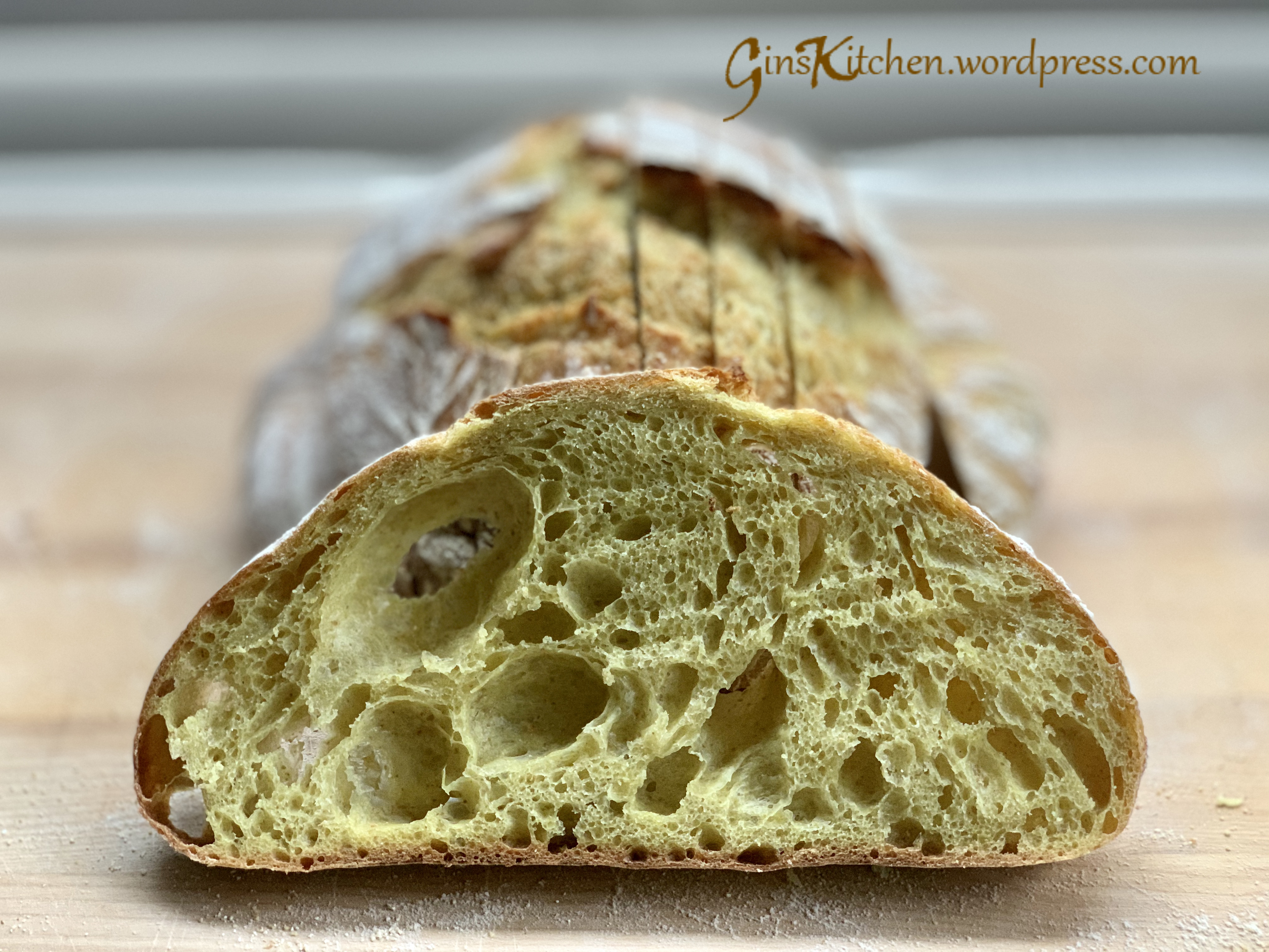 Tumeric bread cover